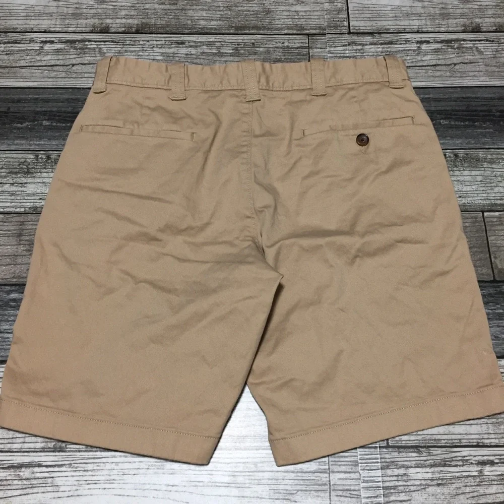 J.CREW Chino Shorts Mens 30 Tan 9